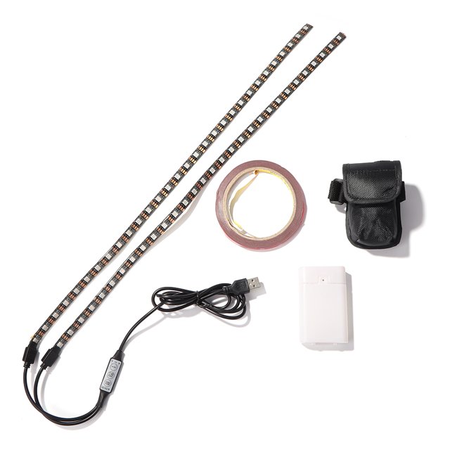 Colorido LED Scooter eléctrico Linterna Tira Ciclismo Noche Luces Lámpara Likrtyny 5xu6vh9zv6wt1fx1