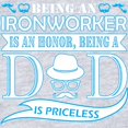thumbnail image 2 of CafePress - Being Ironworker Is Honor Being Dad Pric Body Suit - Cute Infant Bodysuit Baby Romper - Size Newborn - 24 Months, 2 of 3