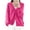 Hot Pink, variant on Womens Button Down Knit Cardigans Long Sleeve V Neck Casual Cardigan Sweaters Light Weight Loose Lounge Wear Fall Hot Pink, 2XL