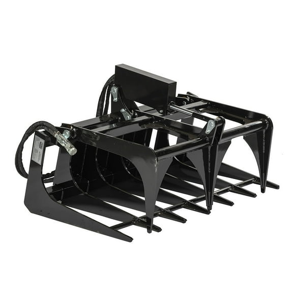 Titan Attachments Mini Skid Steer Root Grapple, 42" Wide for Land Clearing and Debris Removal