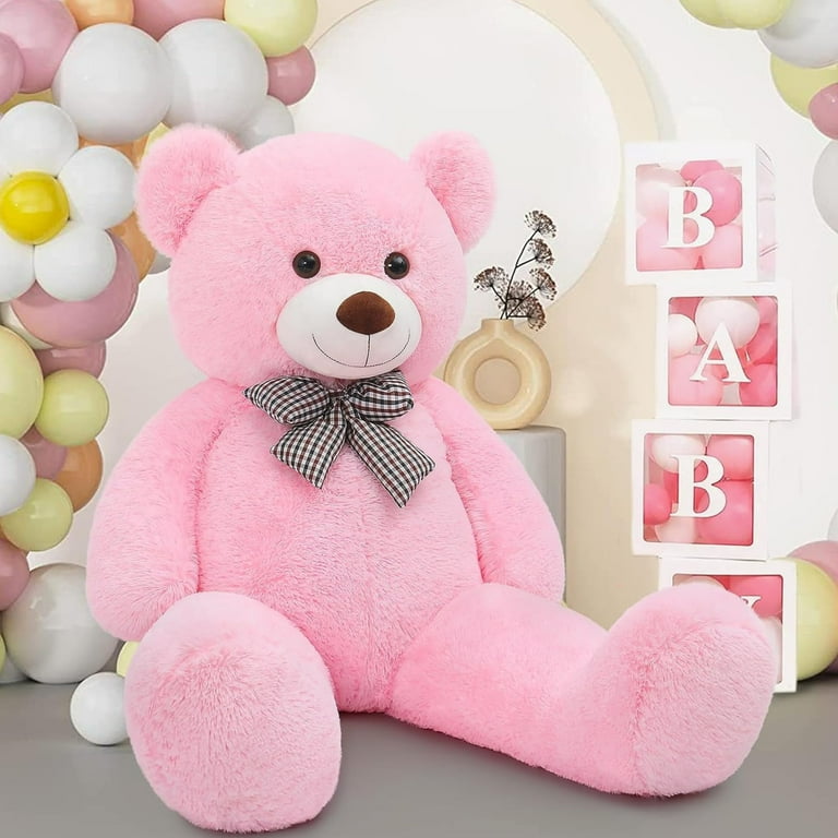 MaoGoLan Big Fluffy Soft 4ft Giant Teddy Bear 47 Stuffed Animals Plush Toy Walmart