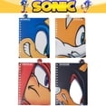 thumbnail image 4 of Cuaderno con diseños innovadores Sonic the Hedgehog Tab Journal, 4 of 9