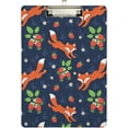 thumbnail image 2 of FMSHPON Foxes Strawberries Clipboard Hardboard Wood Nursing Clip Board and Pull for Standard A4 Letter 13x9 inches, 2 of 8