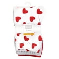 thumbnail image 2 of Hudson Baby Infant Girl Cotton Pants and Leggings, Love Hearts, 3-6 Months, 2 of 2