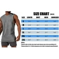 thumbnail image 4 of Langwyqu Summer Sleeveless Men Solid Color Tank Tops Sport Muscle Crewneck Shirt, 4 of 4