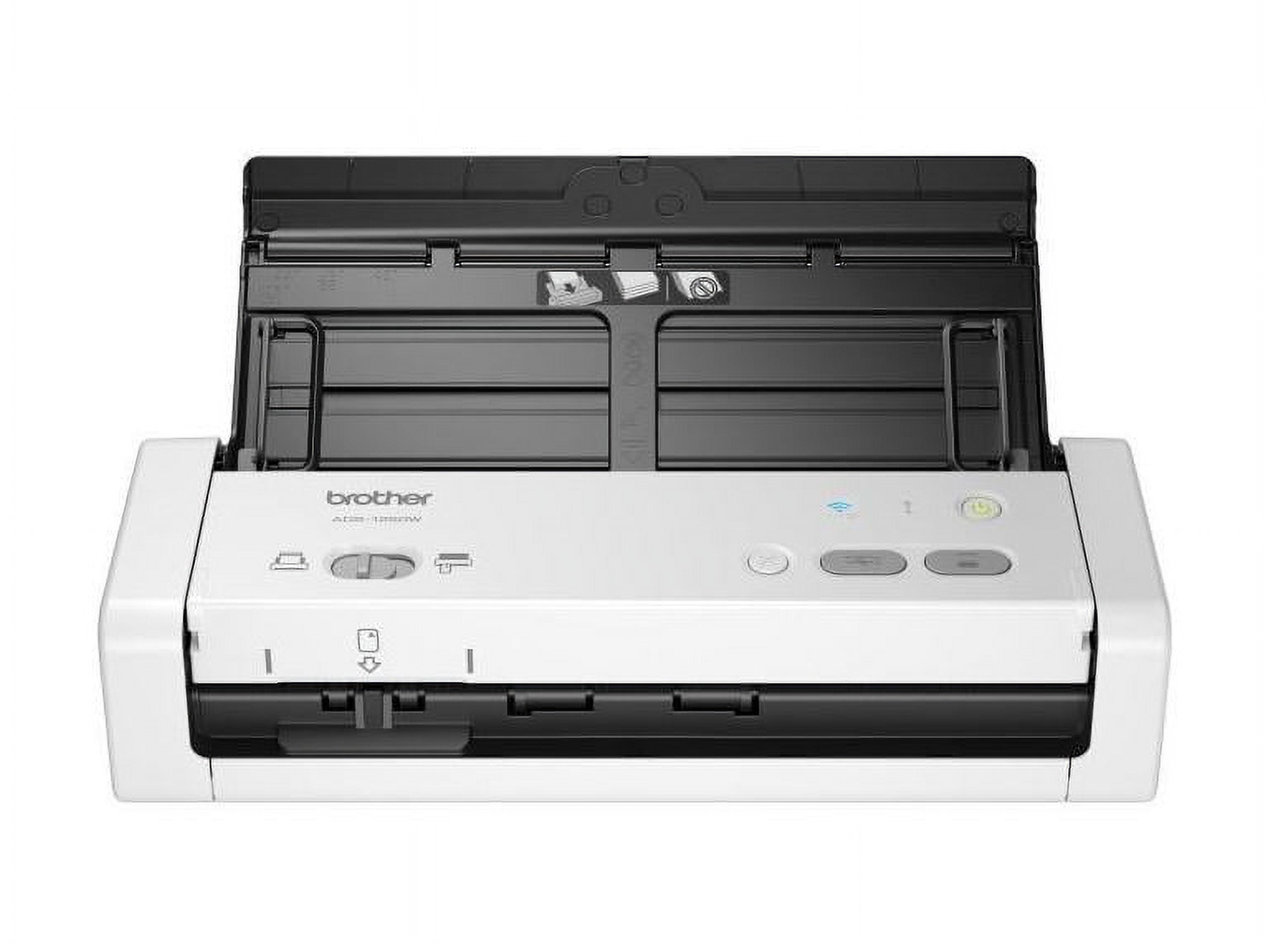 Brother Compact Desktop Scanner, ADS-1250W, Portable, Wireless Connectivity - image 7 of 21