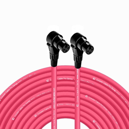 Coluber Cable - Right Angle XLR Female to Right Angle XLR Cable Female