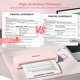 thumbnail image 5 of Impresora portátil Phomemo M834 Bluetooth Thermal 300dpi Rosa, 5 of 8