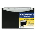 thumbnail image 2 of 21-Pocket Stand-Up Design Expanding File, 12" Expansion, 21 Sections, 1/21-Cut Tab, Legal Size, Black, 2 of 6