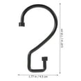 thumbnail image 2 of Koolleo 12pcs Curtain Holdback Curtain Hook Bathroom Shower Hook Drape Hook Fixing Hanger, 2 of 6