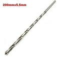 thumbnail image 1 of BTOER Foret Droit Extra-long de 20cm, Outil d'Ouverture de Trous en Acier Inoxydable, 1 of 8
