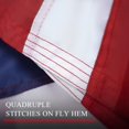thumbnail image 6 of American Flag 5x8 ft, US Flags for Outside, Durable Nylon with Luxury Embroidered Stars Sewn Stripes Brass Grommets, 6 of 6
