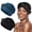 2pcs Black&Blue, variant on 2 Pieces Turbans for Women, Pre-tied Twisted Hat Braid Hair Covers, Beanie Arabic HeadAfrican Head Wraps for Black Women