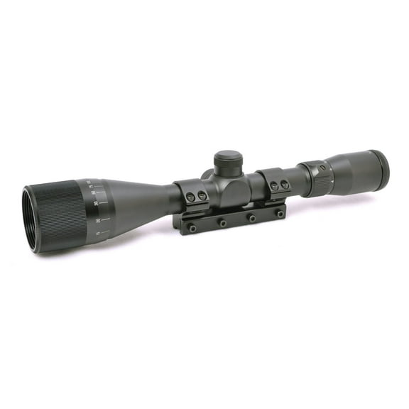 Hammers Magnum Spring Air Gun Rifle Scope with Stop Pin One Piece Mount 9X40AO