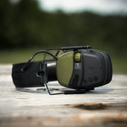 Swiss Tech Electronic Hearing Protection Earmuffs with Bluetooth, Rechargeable, NRR 25dB, Tonen
