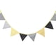 thumbnail image 5 of Banderines de cumpleaños para fiestas infantiles, banderines de algodón, decoración de pared de cumpleaños para niños, amarillo, gris kenally HA6324-05B, 5 of 6