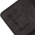 thumbnail image 4 of de cuero PU suave con bloqueo Vintage para hombre, ventana de identificación, monedero marrón negro Sunnimix Cartera de los hombres de la moda, 4 of 8