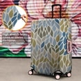 thumbnail image 4 of Blue Leaf and Vine Pattern Luggage Cover Fashion Suitcase Cover Baggage Covers Fit 25-28 Inch Luggage (Go Travel), 4 of 5
