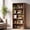 Brown, variant on Large Bookcase, 5-Tier 63 Inch Tall Industrial Storage Wall Shelf, Display Shelf for Living room, Bedroom, Retro Brown
