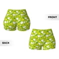 thumbnail image 5 of Picia Fruit Printed Workout Shorts for Women Seamless Scrunch Butt Lifting High Waisted Yoga Gym Booty Running Moisture-wicking Short Pants-Small, 5 of 9