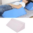 thumbnail image 3 of Wedge Pillow Soft with Washable Cover for Sleeping Pillow Body Position white cloth, 3 of 9