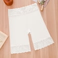 thumbnail image 4 of Slip Shorts for Under Dresses Anti Chafing Boyshorts Underwear Womens Seamless High Waisted No Show Panties White One Size, 4 of 6