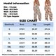 thumbnail image 3 of Mono estampado para mujer, informal, holgado, con tirantes ajustables, 3 of 5
