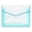 Light Green, variant on CJWD Letter Size Translucent Document Wallet, Expanding Plastic Envelope Folder with Reinforced Edges, Chic Personal File Organizer Bag for Teenagers, Pink
