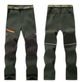 thumbnail image 3 of YunPes Kids Boys Girls Youth Waterproof Hiking Ski Snow Pants Elastic Waist Warm Insulated Pants Winter Windproof Outdoor Snowpants, 3 of 5