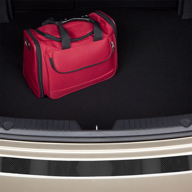 unbranded Protector Para Umbral De Puerta Automóvil Color Negro Con Resistencia Al Desgaste Y Carbono