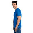 thumbnail image 3 of Gildan Men's DryBlend Pocket T-Shirt, Short Sleeve Crew Neck Casual Blank Tee, Royal, M, 3 of 6