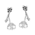 thumbnail image 2 of Trendy Hunter’s Arrow .925 Sterling Silver Stud Earrings, 2 of 3