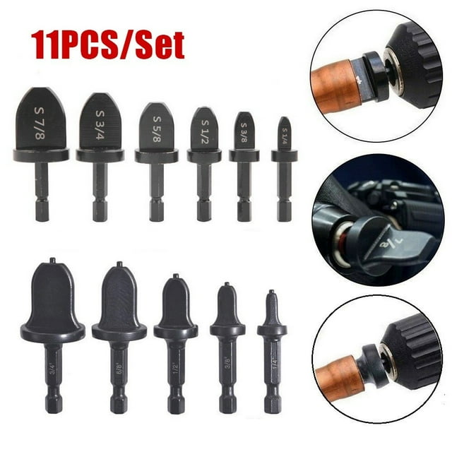 Luckyn Air Conditionneur Cuivre Tube Expander Outil de Forage Outil de Torchage Noir 11 Pièces