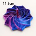 thumbnail image 1 of 3D Printing Expanded Sensory Fidget Star Model Visual Illusion Hexagon Whirling Spiral Ornaments Stress Relief Board Game, 1 of 5