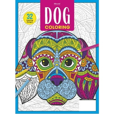Blissful - Dog Coloring Book: 50  Images Presented In Our Trademarked Coloring Format To Uplifted, Fulfill, Relax and Satisfy Your Inner Picasso