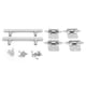 thumbnail image 1 of Simple Handle Pull Set American Hinge Kit Stainless Steel ＋ Iron European Style RV Trailer Assembly, 1 of 9