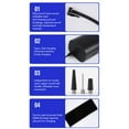 thumbnail image 3 of Compresor De Aire Portátil, Inflador De Neumáticos Inalámbrico USB Apagado Automático 150PSI 6000mAh Con Manómetro Para Coche, 3 of 7