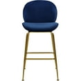 thumbnail image 5 of Meridian Furniture Inc Paris 26 in. Upholstered Counter Stool - Set of 2, 5 of 11