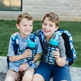 thumbnail image 2 of Wildkin Kids 14 oz Steel Bottle (Sharks), 2 of 6