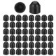 thumbnail image 1 of Uxcell 50 Pcs Cubierta de Tuerca Hexagonal, Tapas de Tornillo de Nylon M12x10x14mm, Protección de Cabeza Hexagonal Acorn, Negra, 1 of 7