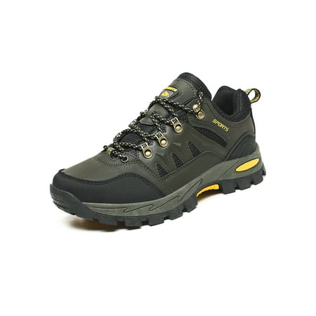 

Men s Women s Hiking Shoes Waterproof Lace Up Non Slip for Trekking Trail Backpacking Camping Adult