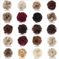 thumbnail image 2 of Real Natural Curly Messy Bun Hair Piece Scrunchie Hair Extensions as Human, 2 of 5