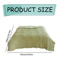 thumbnail image 3 of Weighted Blankets,Soft Blanket Cozy Bed Blanket Warm Bed Blanket Lightweight Bed Blanket Shearling Wool Blanket Green Bed Blanket, 3 of 6
