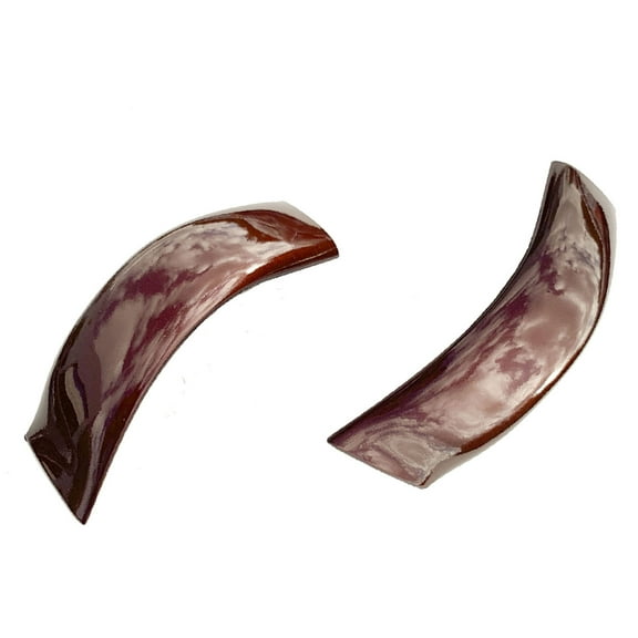 MotorKing Compatible with 1999-2007 Ford F-250 F-350 F-450 F-550 Super Duty Left Driver Side LH and Right Passenge Side RH T5 Dark Copper Metallic Upgraded Exterior Cab Roof Molding Set 2PCS