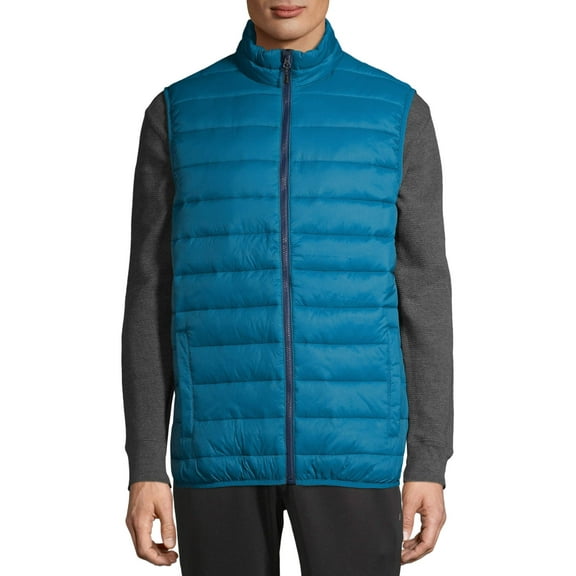 SwissTech Men's and Big Men's Puffer Vest, up to Size 5XL