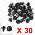 thumbnail image 4 of REGALWOVEN 30Pcs 8mm Automobile Plastic Fastener Clip for Nissan Civic Accord CRV Car Bumper Fender Fixed Clips, 4 of 4