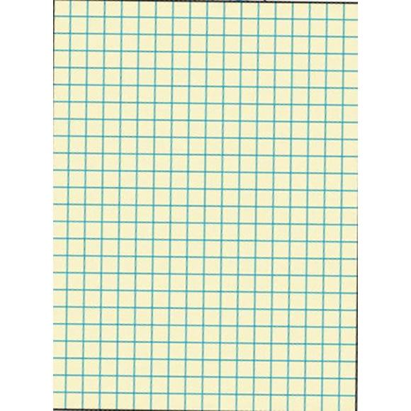 Graph Paper School Smart, regla de 1/2 pulgada, 9 x 12 cm, paquete de 500 unidades