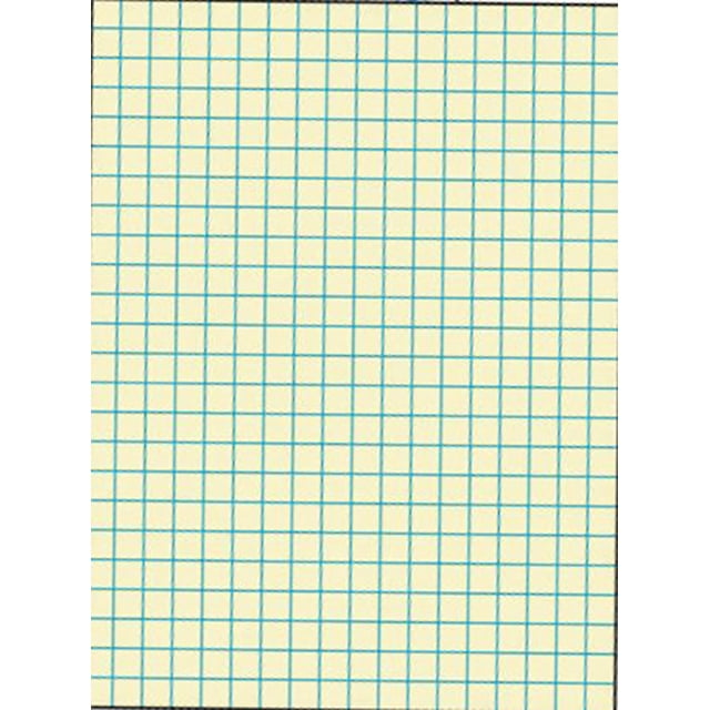 Graph Paper School Smart, regla de 1/2 pulgada, 9 x 12 cm, paquete de 500 unidades