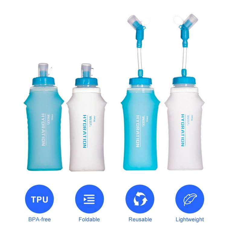 Hydration pack 2025 water bottle