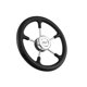 thumbnail image 1 of sweethay Volante de barco de acero inoxidable, 320mm, 5 radios, timón de 15 grados, botes de remos al aire libre, accesorios de Hardware para Bombillas para automóviles, 1 of 6